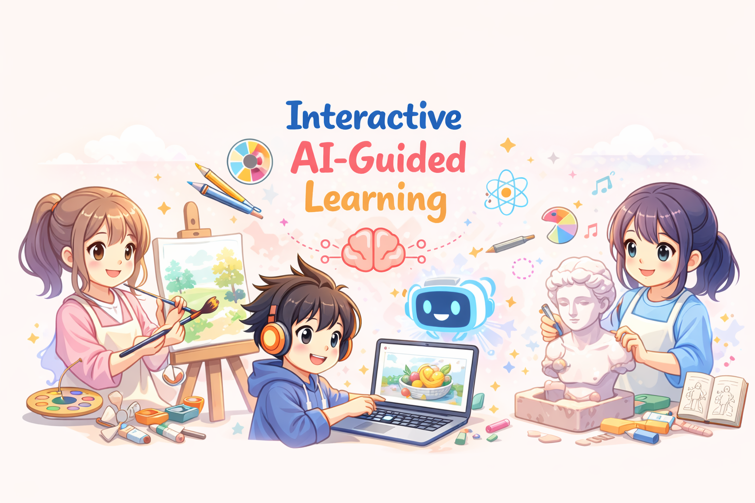 Interactive AI-Guided Learning
