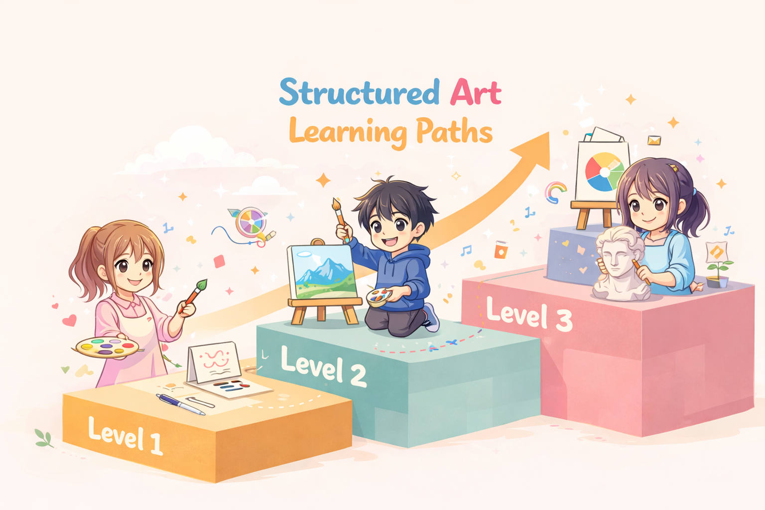 Structured Art Learning Paths